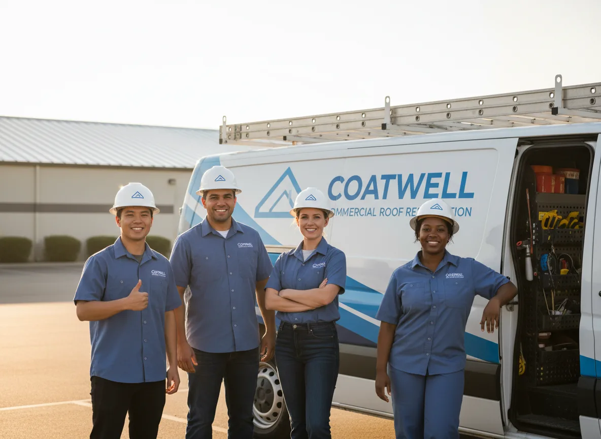 Commercial roof coating company in Sturgeon, PA